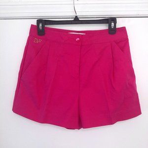 Hot Pink DVF Tailored Shorts (Size 6)